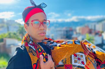 Trans Rechte in Kolumbien: Portrait von Mauri Balanta im Stadtteil Aguablanca in kolumbiens Großstadt Cali