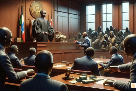 Vor dem Ostafrikanischen Gerichtshof und anderen Gerichten werden zur Zeit einige Klimaklagen verhandelt (Symboldbild).