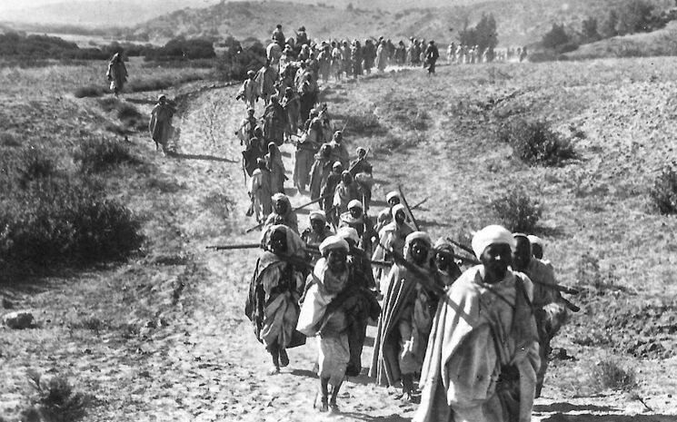 Die region Taza im Rif-Krieg von 1930 bis 34, Marokko