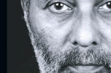 Auf dem Cover des Buches ist der Autor Stuart Hall zu sehen